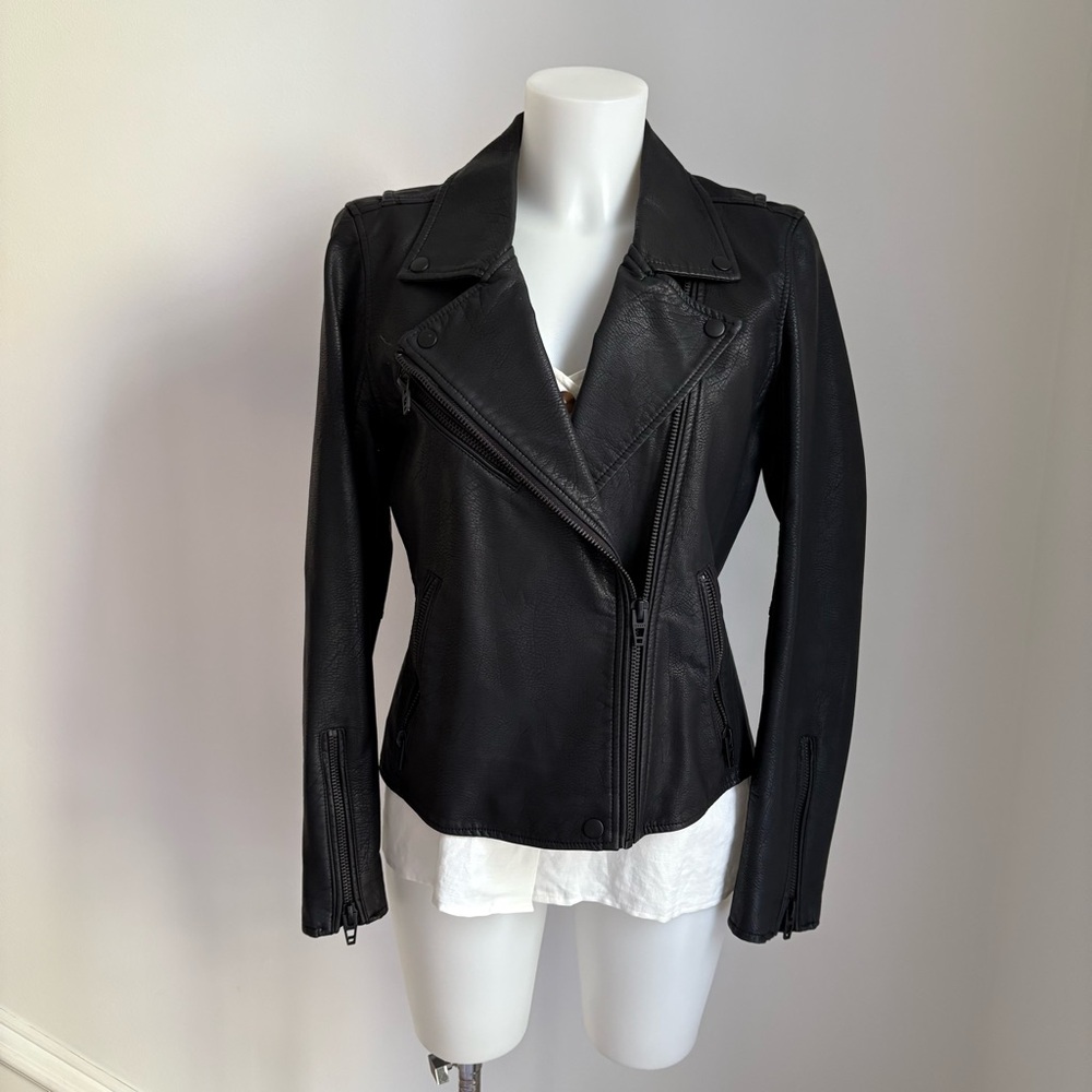 Blank NYC Faux Leather Moto Jacket